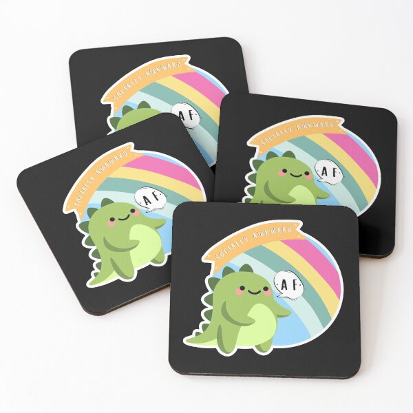 Item preview, Socially Awkward AF designed and sold by BewilderedUni.