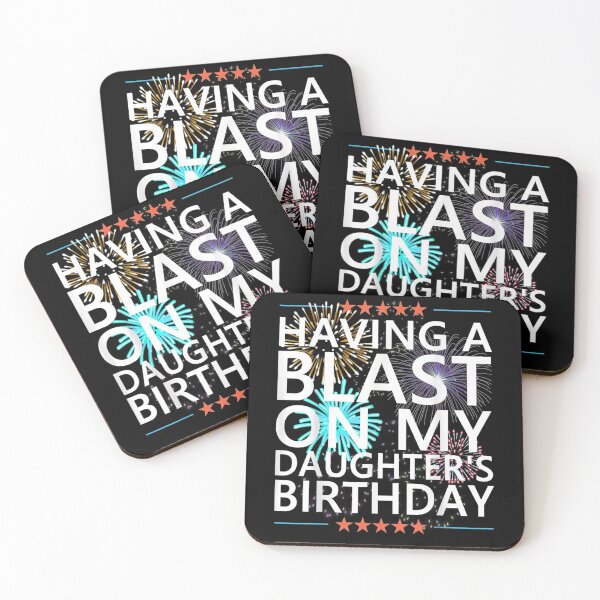 Item preview, Having A Blast On My Daughters Birthday Fireworks Mom Girl Gift  designed and sold by sheilase.