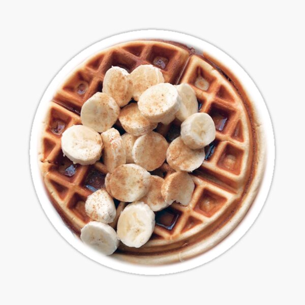 Item preview, It's banana waffle time! designed and sold by CaliCountryLife.
