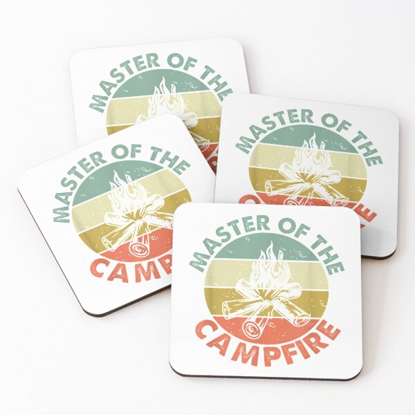 Item preview, Master of the Campfire Dad Camping Shirt Camping Dad Summer designed and sold by travellb.
