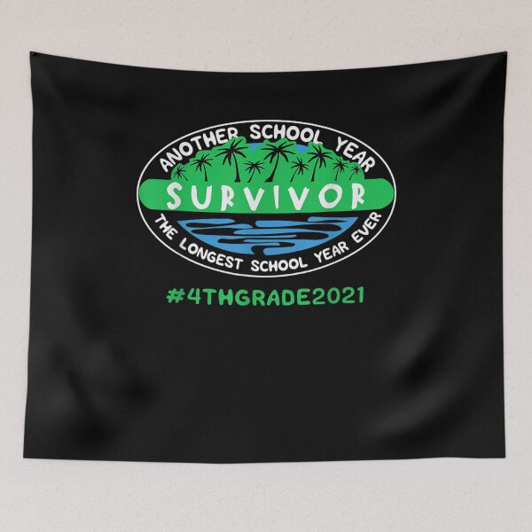 Item preview, 4th Grade 2021 Another School Year Survivor The Longest Ever Gift  designed and sold by sheilase.