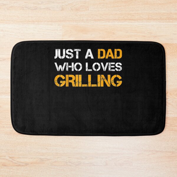 Item preview, Just A Dad Who Loves Grilling Bbq Funny Grill Fathers Day Gift  designed and sold by sheilase.
