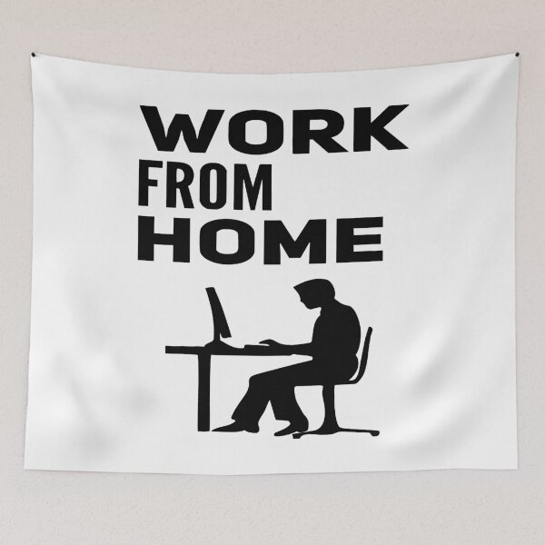 Item preview, Work From Home designed and sold by GL Digital Artwork .