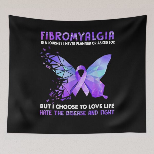 Item preview, Fibromyalgia Is A Journey I Never Planned Gift  designed and sold by sheilase.