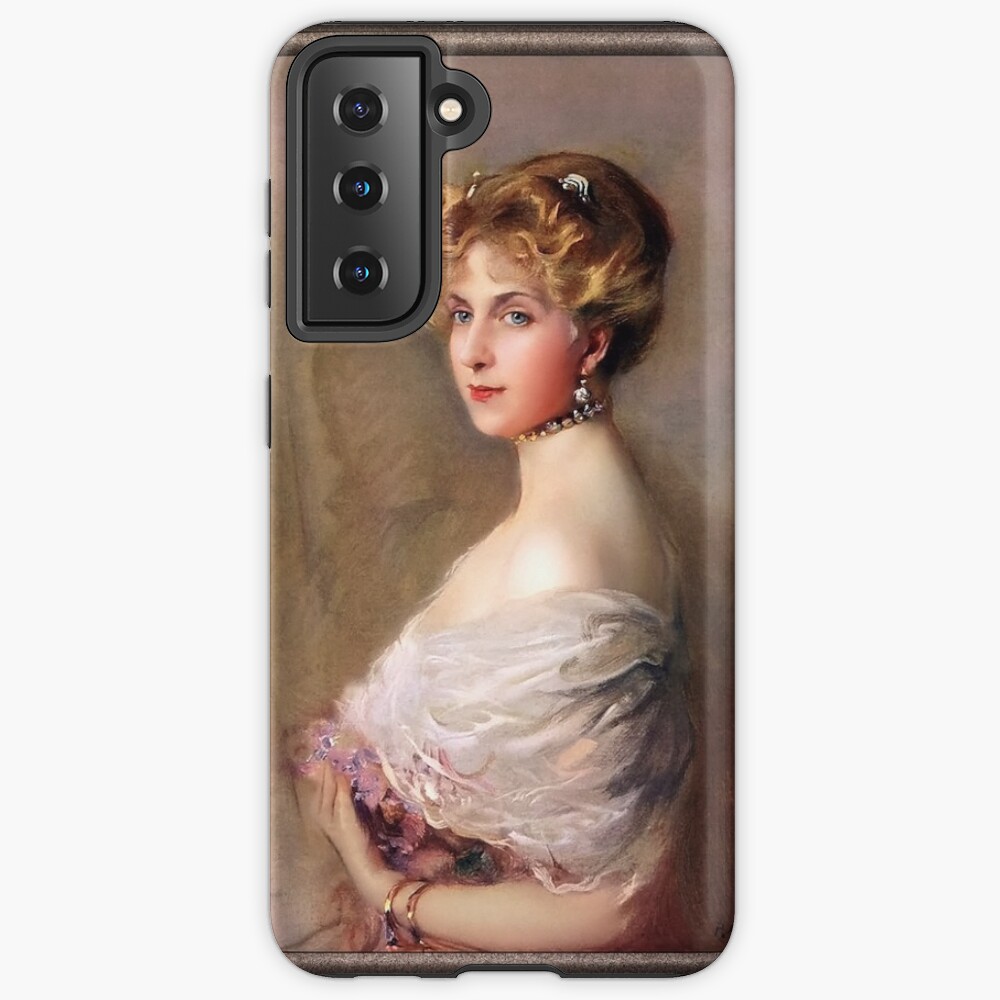 Queen Victoria Eugenia by Philip de László Classical Art Xzendor7 Old Masters Reproductions Samsung Case