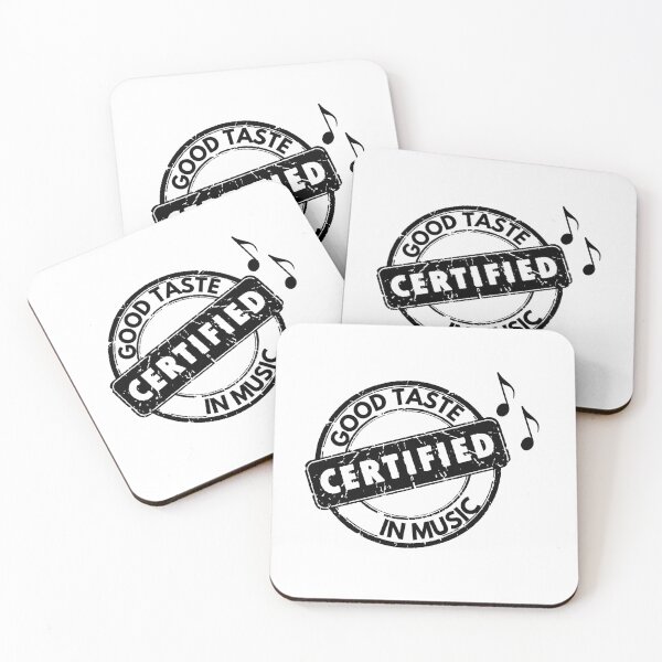 Item preview, Certified Good Taste in Music designed and sold by lunajoon.