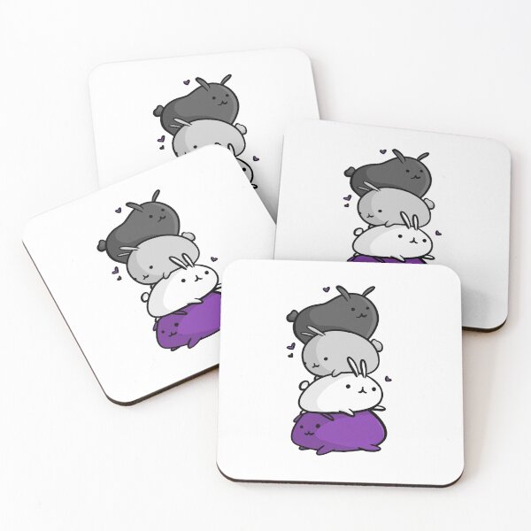 Item preview, Asexual Cute Bunny Illustration designed and sold by Wondher M.