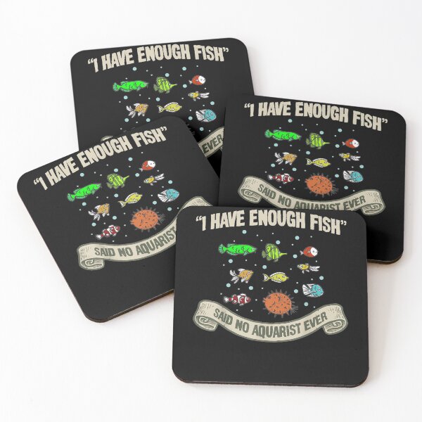 Item preview, I Have Enough Fish Funny Fish Collector Aquarium Aquarist Gift  designed and sold by sheilase.