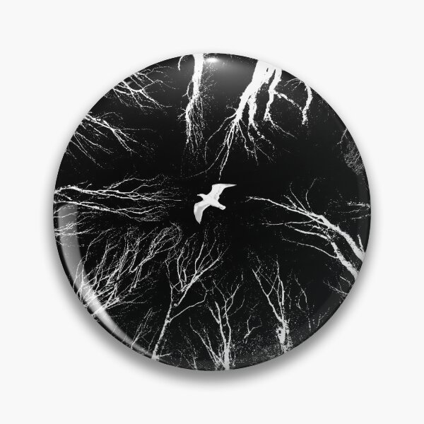 Item preview, white bird above the trees design designed and sold by lightnshadow1.