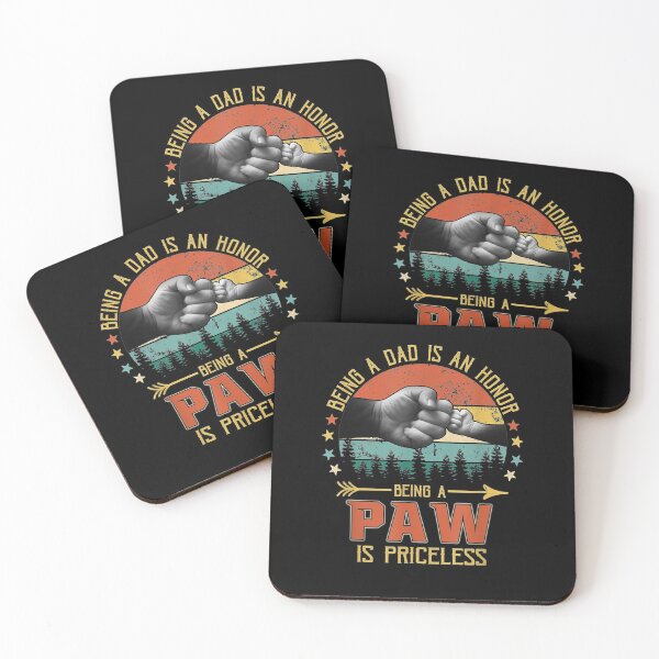 Item preview, Being A Dad Is An Honor Being A Paw Is Priceless Gift  designed and sold by sheilase.
