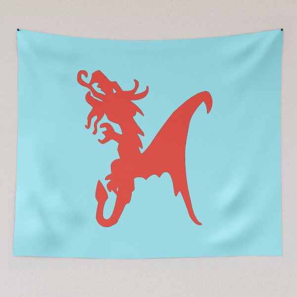 Item preview, Dragon Initial Monogram H designed and sold by Rajeev  Singh.