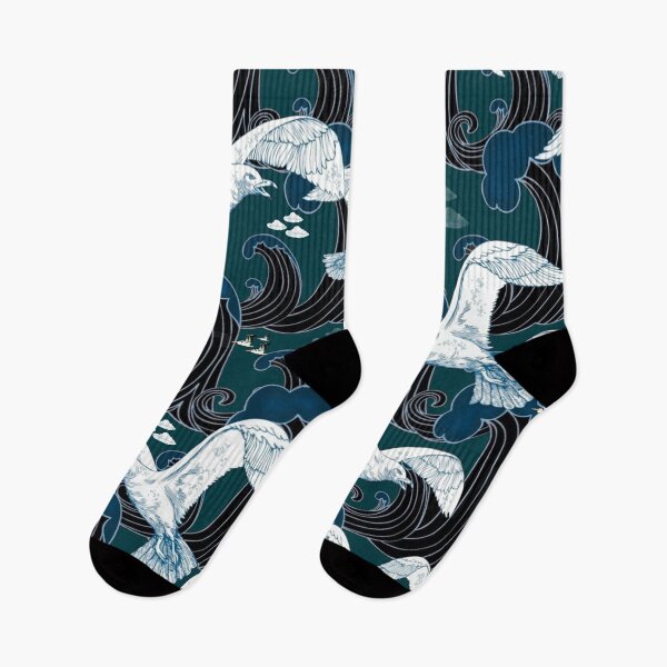 Item preview, Seagulls Nautical Pattern  designed and sold by MarcSabuncu.