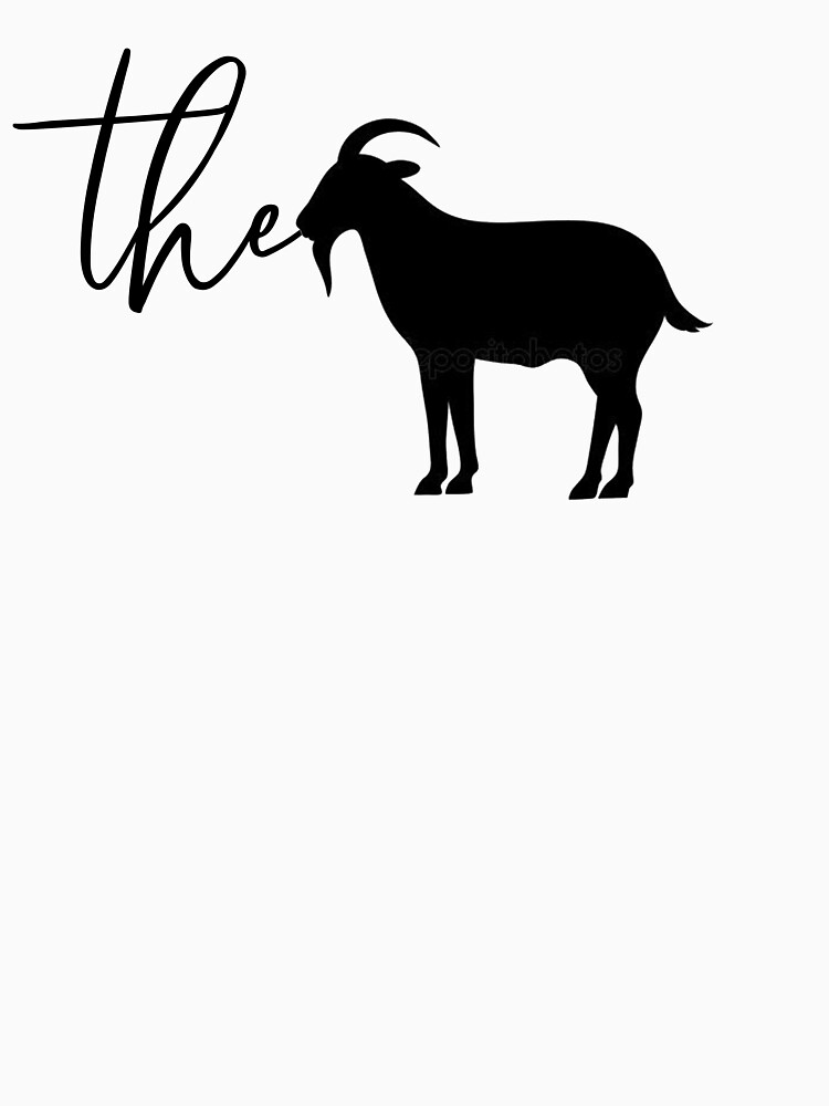 Thumbnail 3 of 3, Baseball ¾ Sleeve T-Shirt, The Goat designed and sold by iamtruwealth.