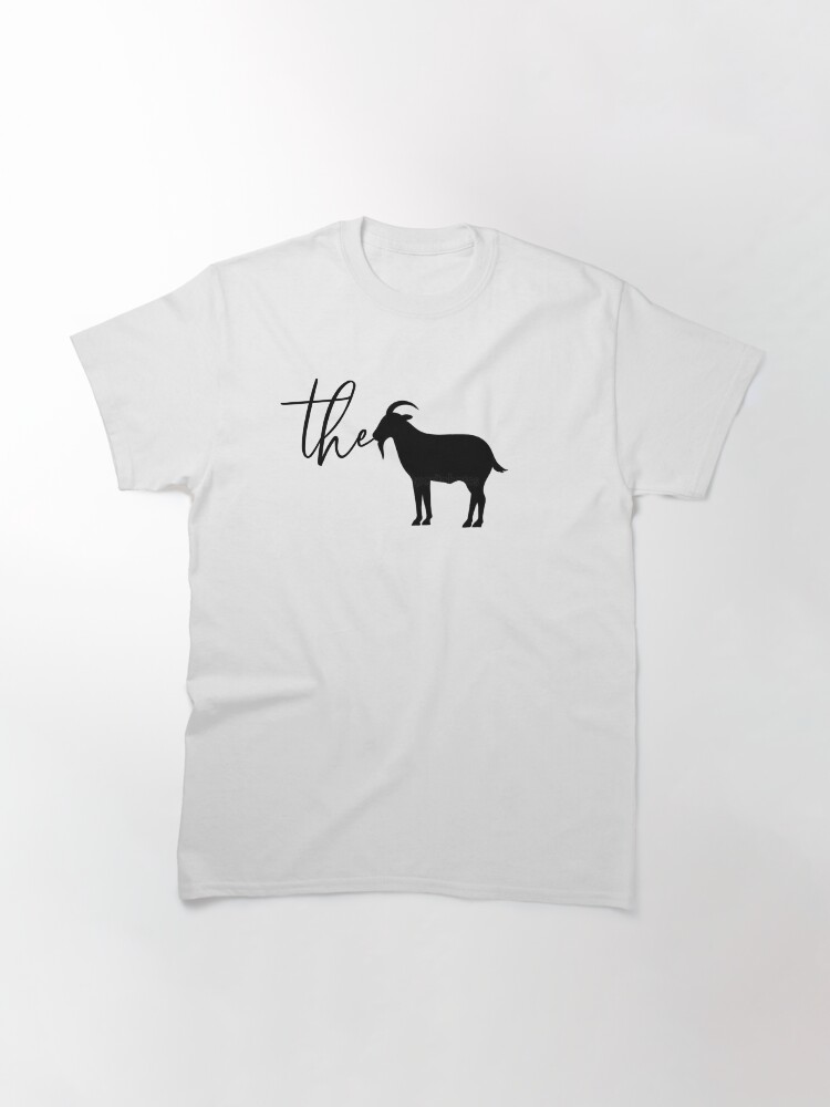 Thumbnail 3 of 7, Classic T-Shirt, The Goat designed and sold by iamtruwealth.