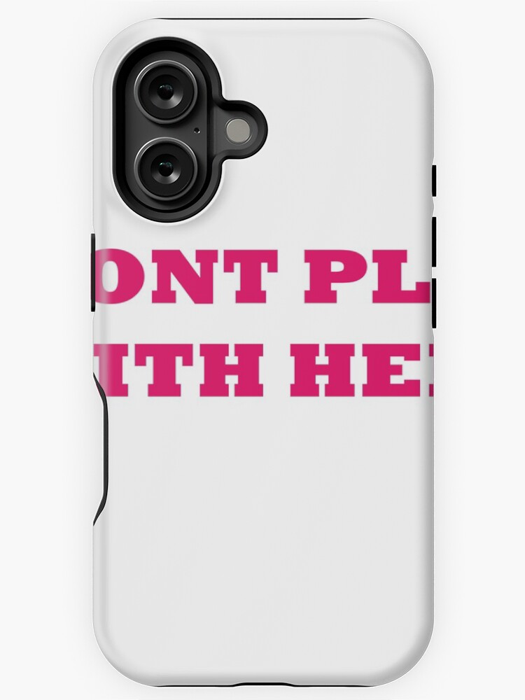 Thumbnail 1 of 4, iPhone Case, DONT PLAY WITH HER .. designed and sold by iamtruwealth.