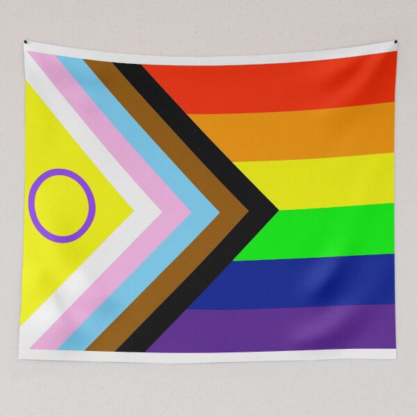 Item preview, inclusive intersex rainbow pride flag! designed and sold by ashtrashhhhhhhh.