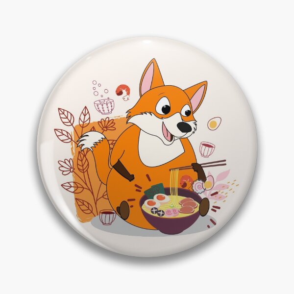Item preview, Fox Leaves Ramen - Fox With Ramen !! designed and sold by SoffyLee586.