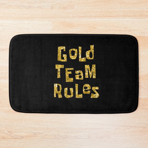 Item preview, Gold Team Rules designed and sold by athee-fille.