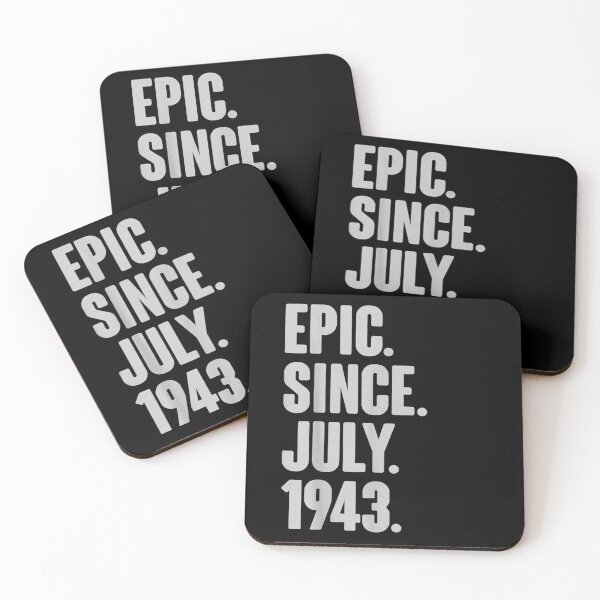Item preview, Epic Since July 1943 July 78 Birthday Gift For Men Women  designed and sold by sheilase.