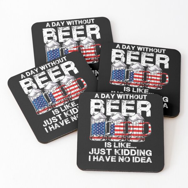 Item preview, 4th Of July A Day Without Beer American Flag Patriot Merica Gift  designed and sold by sheilase.