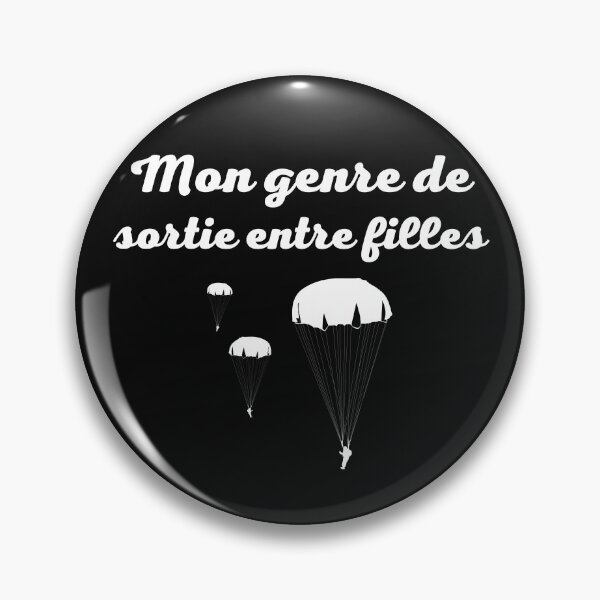 Item preview, Mon genre de sortie entre filles, sky diving girls designed and sold by Smileycreation.