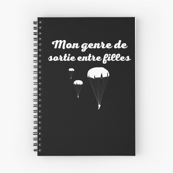 Item preview, Mon genre de sortie entre filles, sky diving girls designed and sold by Smileycreation.