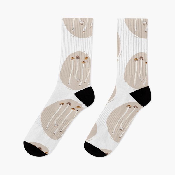 Item preview, Monochromatic Tone Magic Mushrooms Design designed and sold by EarthArtDesigns.