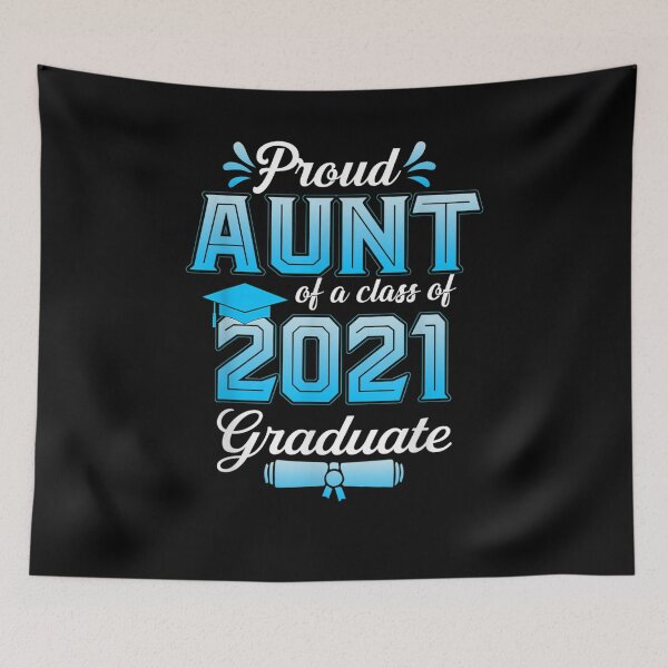 Item preview, Proud Aunt Of A Class Of 2021 Graduate Funny Senior 21 Gift  designed and sold by sheilase.