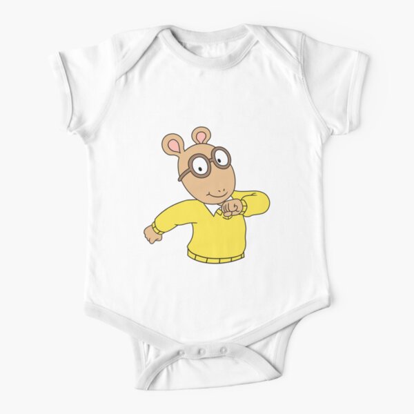ARTHUR MEME Short Sleeve Baby One-Piece