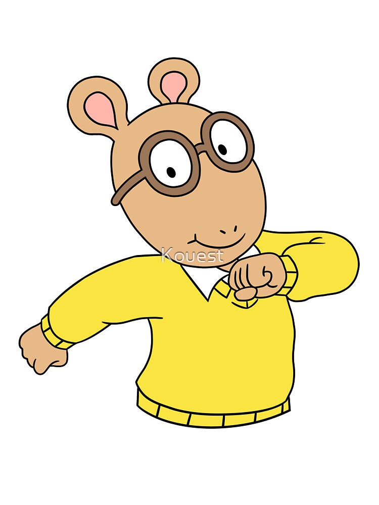 Arthur Meme Arthur Headphones Meme Sticker For Sale By Smileyfriend ...