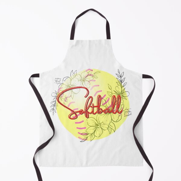 Item preview, Floral Softball Design designed and sold by GeoTeasters.