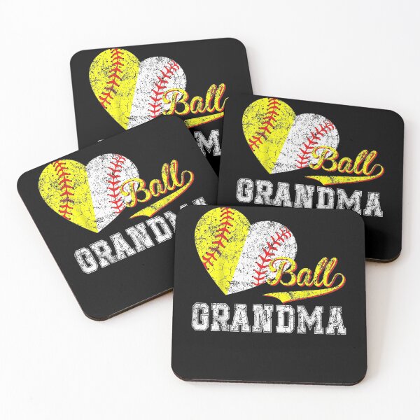 Item preview, Baseball Softball Ball Heart Grandma Mother's Day Gift  designed and sold by sheilase.