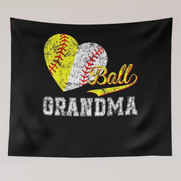 Item preview, Baseball Softball Ball Heart Grandma Mother's Day Gift  designed and sold by sheilase.