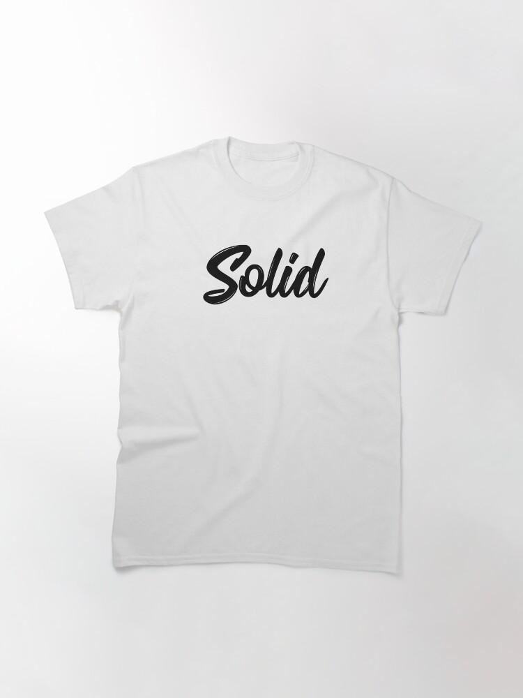 Thumbnail 3 of 7, Classic T-Shirt, Solid designed and sold by iamtruwealth.