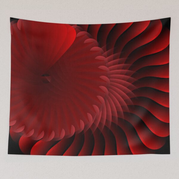 Item preview, Red Feather Fractal designed and sold by TheOnlySiteLeft.