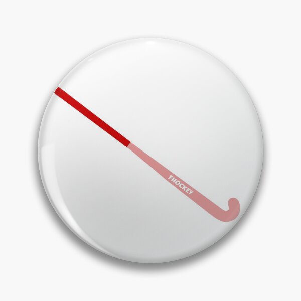 Item preview, Red Field Hockey Stick Reading "Hockey" designed and sold by lindsey-p.