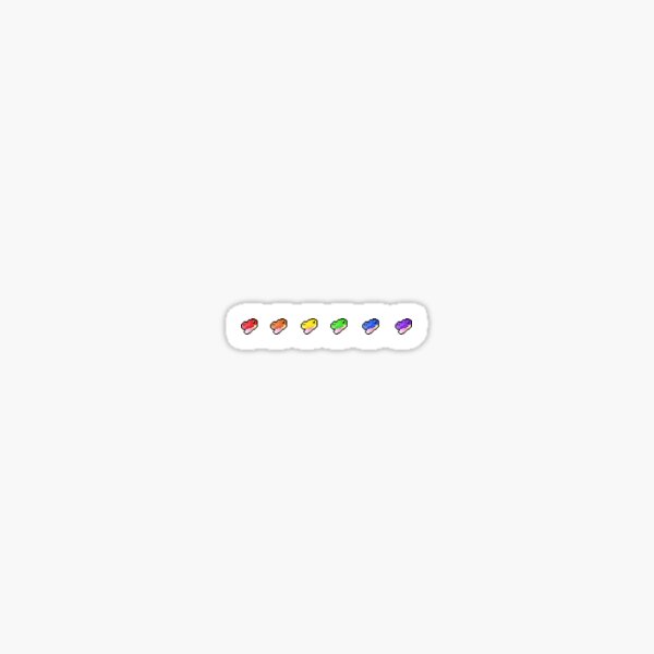 LGBTQIA+ Pride Nessies (Sheet) Sticker