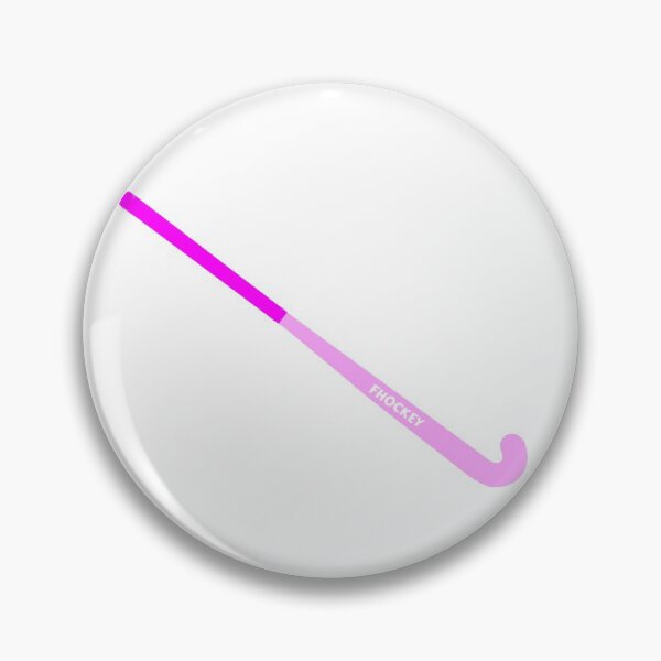 Item preview, Pink Field Hockey Stick Reading "Fhockey" designed and sold by lindsey-p.