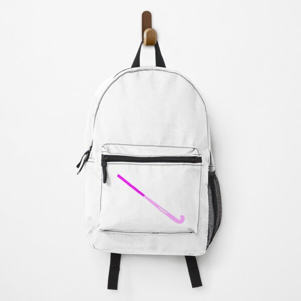 Item preview, Pink Field Hockey Stick Reading "Fhockey" designed and sold by lindsey-p.