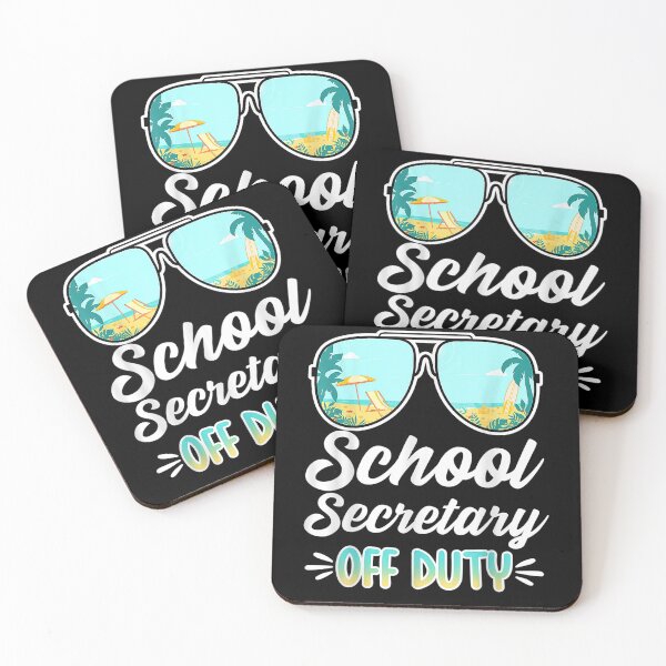 Item preview, Funny I School Secretary Off Duty I S U M M E R I Beachs Gift  designed and sold by sheilase.