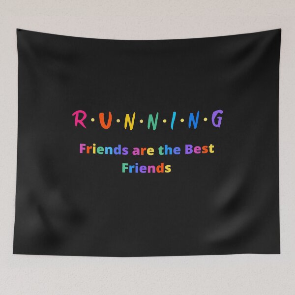 Item preview, Running Friends are the Best Friends designed and sold by Marathon-Runner.