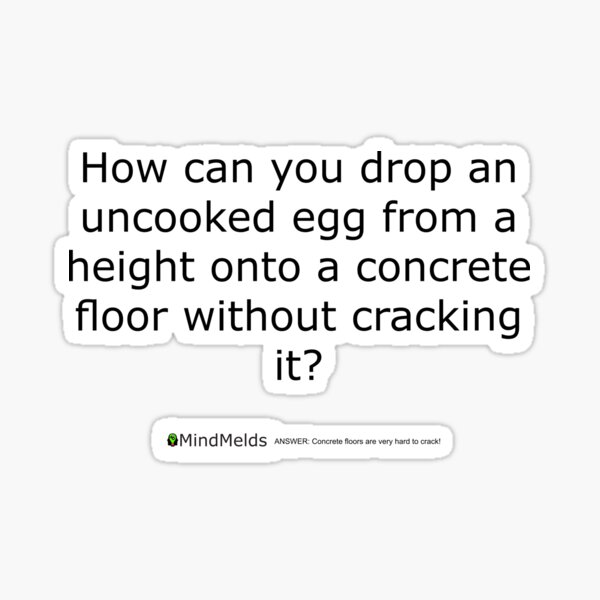 Complex Riddle - Egg Drop Series Sticker