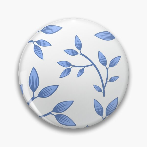 Item preview, Pretty Blue Leaf Floral in Seamless designed and sold by HamsX Matta.