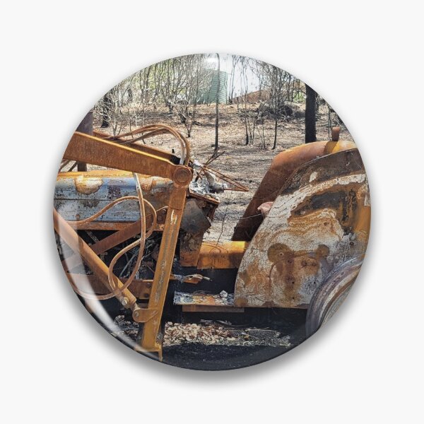 Item preview, Burnt out tractor, 2020 Bushfires, Bega Valley, NSW, Australia designed and sold by Cobargo South Coast.