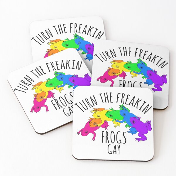 Item preview, Turn the Freakin Frogs Gay designed and sold by Lori P.