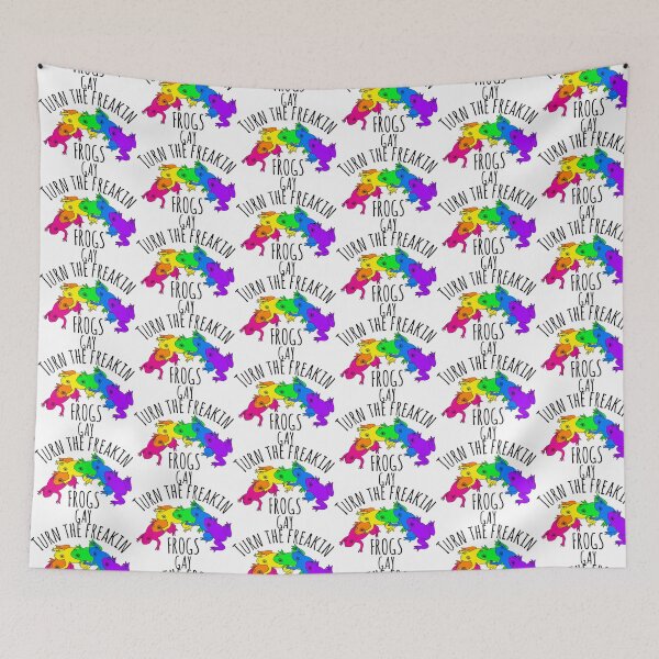 Item preview, Turn the Freakin Frogs Gay designed and sold by Lori P.