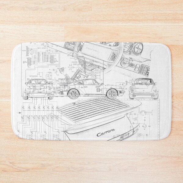 Item preview, Automotive schematic engineering designed and sold by outffocus.