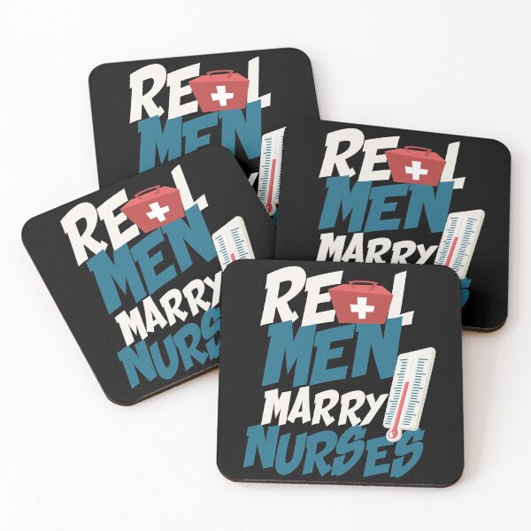 Item preview, Real Men Marry Nurses | Husband of a Nursing Professional designed and sold by Dancing Dolphin Crafts.