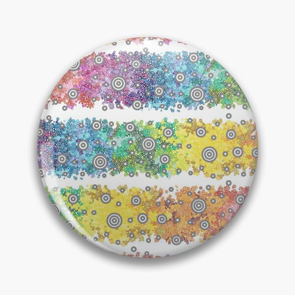 Item preview, Light Spectrum Concentric Circles Design designed and sold by Pierre Bernard Jr.