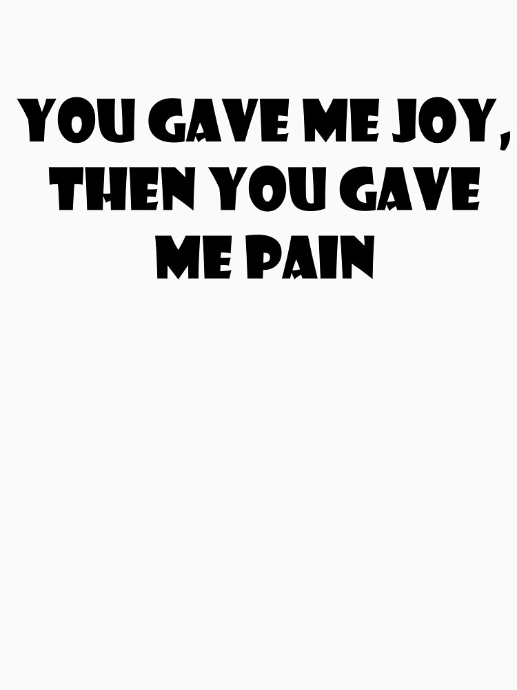 Thumbnail 7 of 7, Classic T-Shirt, You Gave Me Joy designed and sold by iamtruwealth.